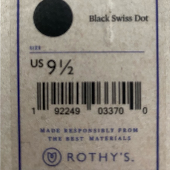 Rothy’s Black Swiss Dot Points - Picture 3 of 13